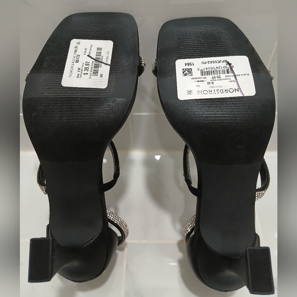 Nordstrom Rack BP. Jessa Ankle Strap Sandal Size 8.0 Rhinestones NWT - Picture 11 of 14